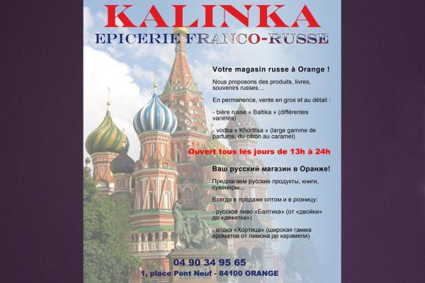 Kalinka - épicerie franco-russe
